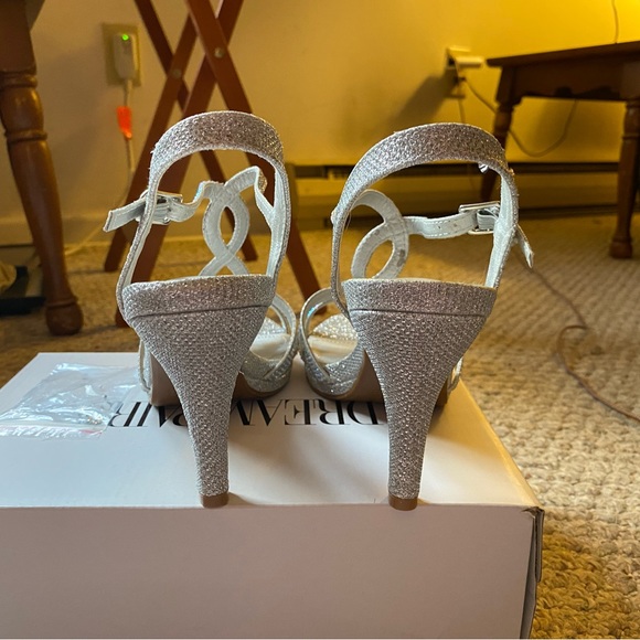 Silver Glitter Heels - Picture 6 of 8